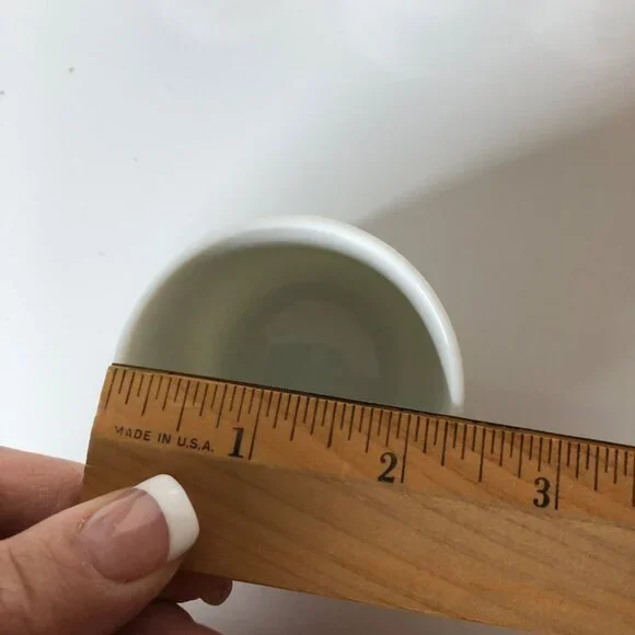 Japanese Porcelain Teacups Set Of 5 Geisha Art Red Box - Picture 3 of 11